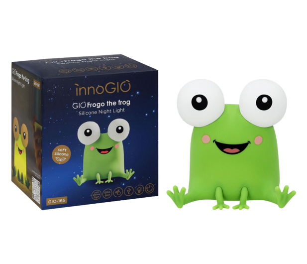 InnoGIO Silikonowa lampka nocna FROGO THE FROG - 1537908 - zdjęcie 2